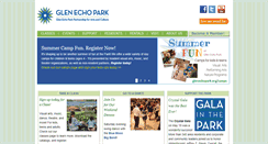 Desktop Screenshot of glenechopark.org